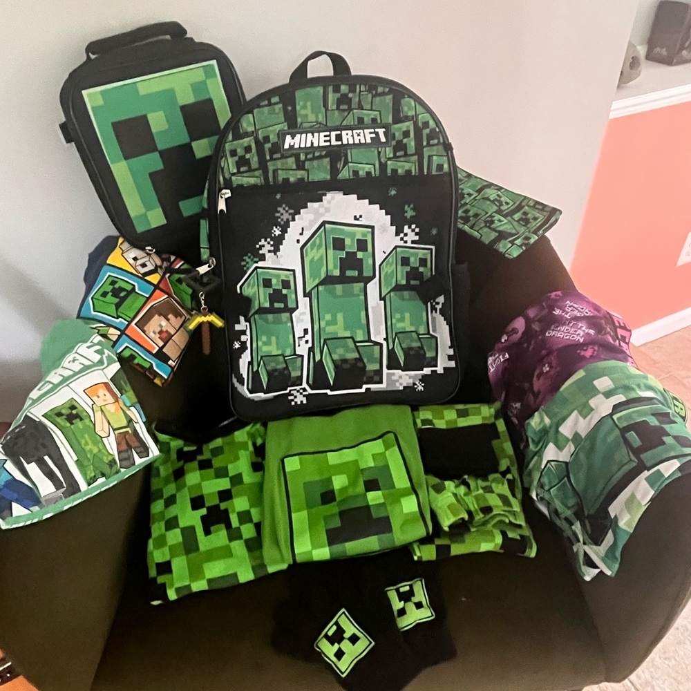 Boys Minecraft Used Items